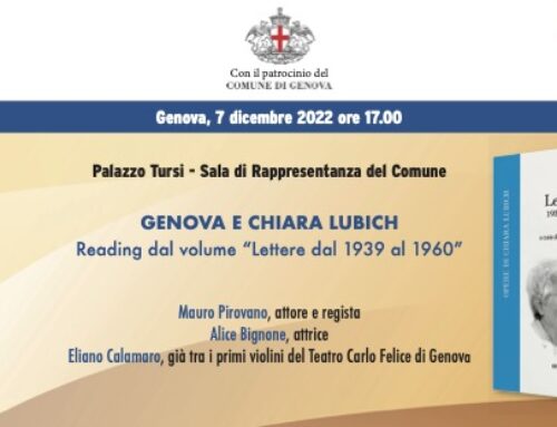 Genova e Chiara Lubich – 7 dicembre