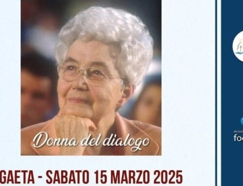 Inaugurazione stele e convegno su Chiara Lubich: Gaeta, 15 marzo 2025