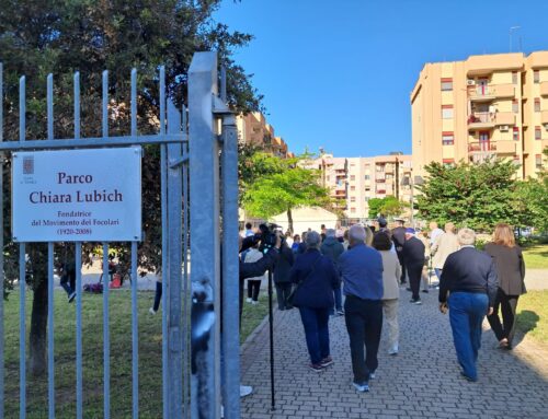 Andria dedica due parchi a Lubich e Giordani, simboli di fraternità e impegno civile.
