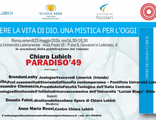 CONDIVIDERE LA VITA DI DIO. UNA MISTICA PER L’OGGI